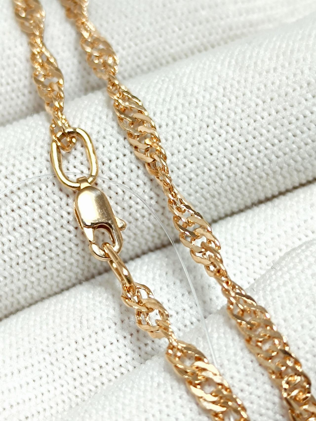 Золотая цепочка Сингапур