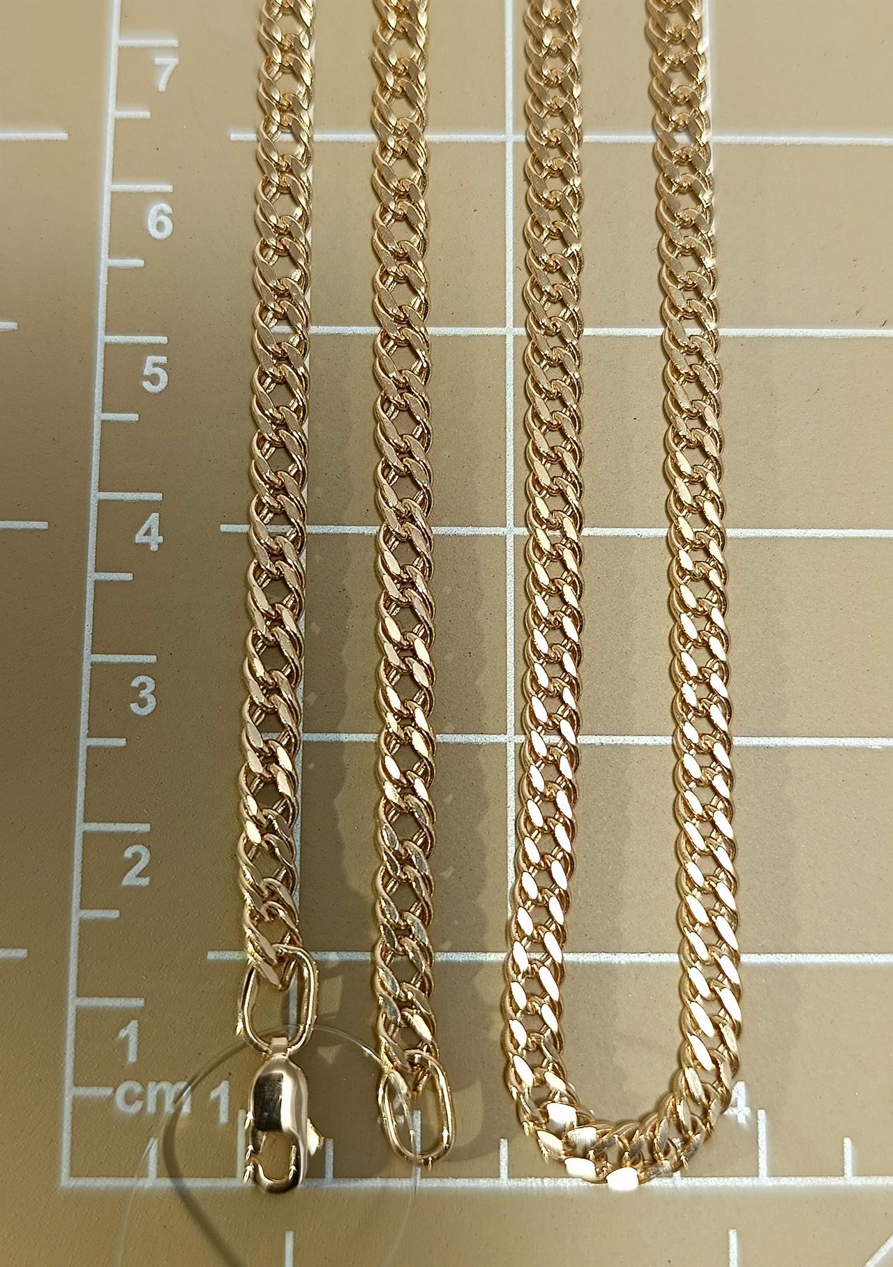 Золотая цепочка Двойной ромб