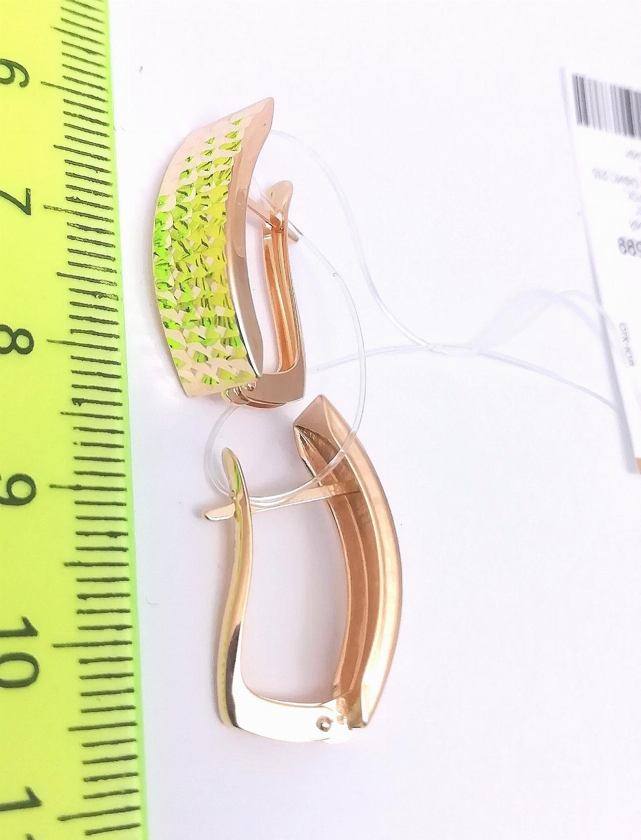 Золотые серьги женские