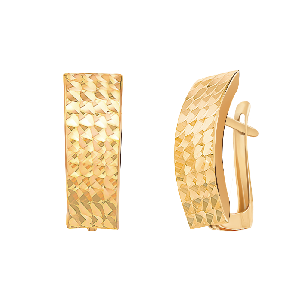 Золотые серьги женские