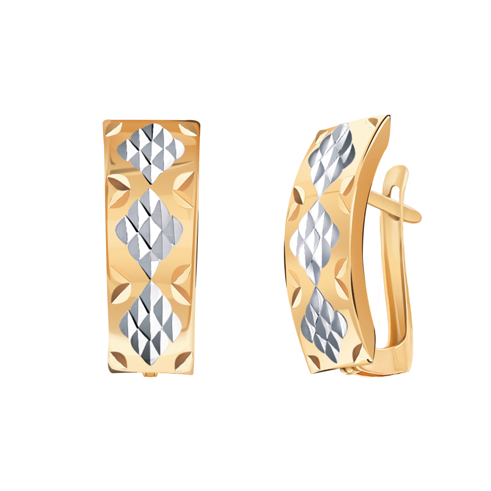 Золотые серьги женские