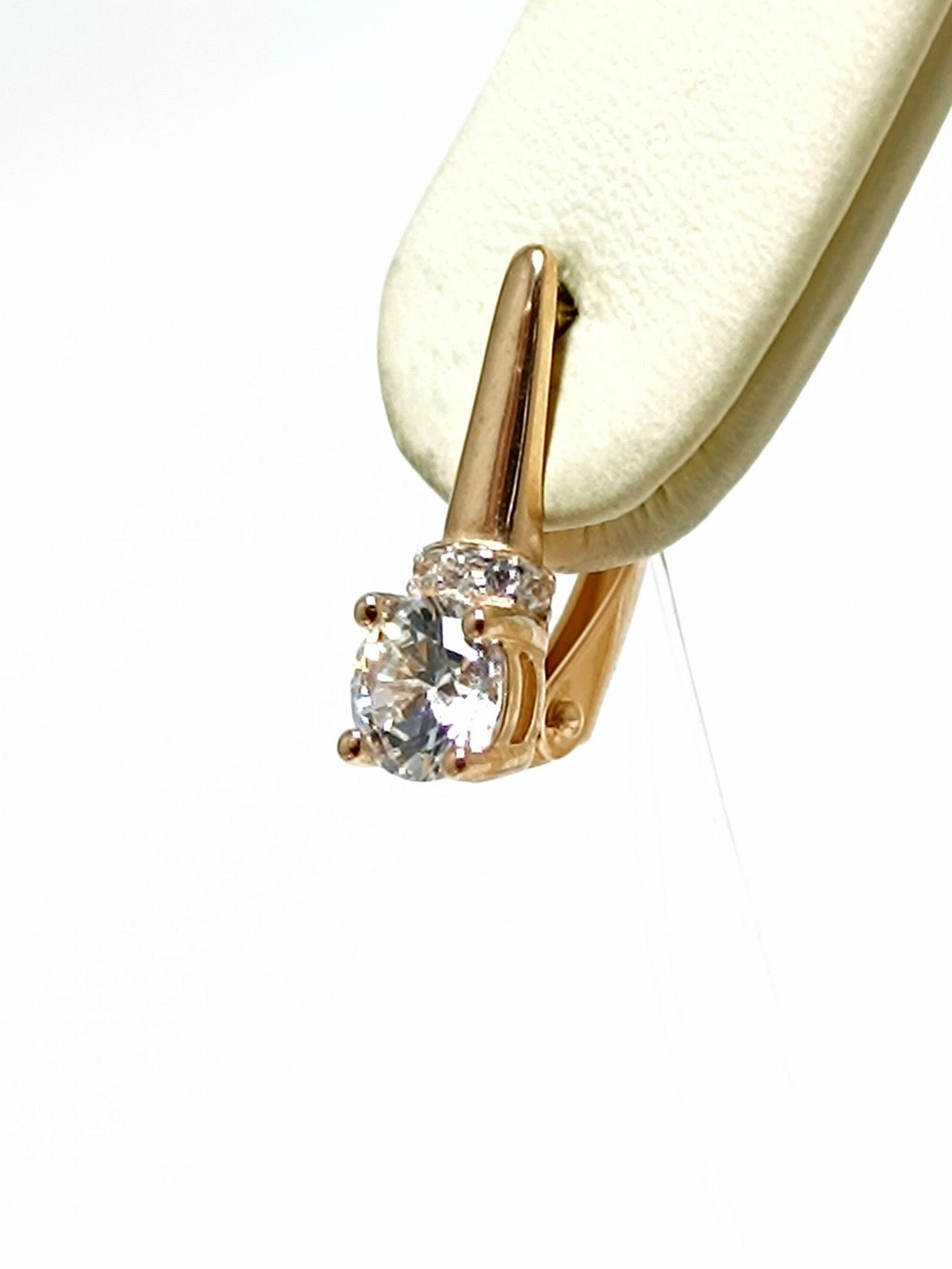 Золотые серьги женские