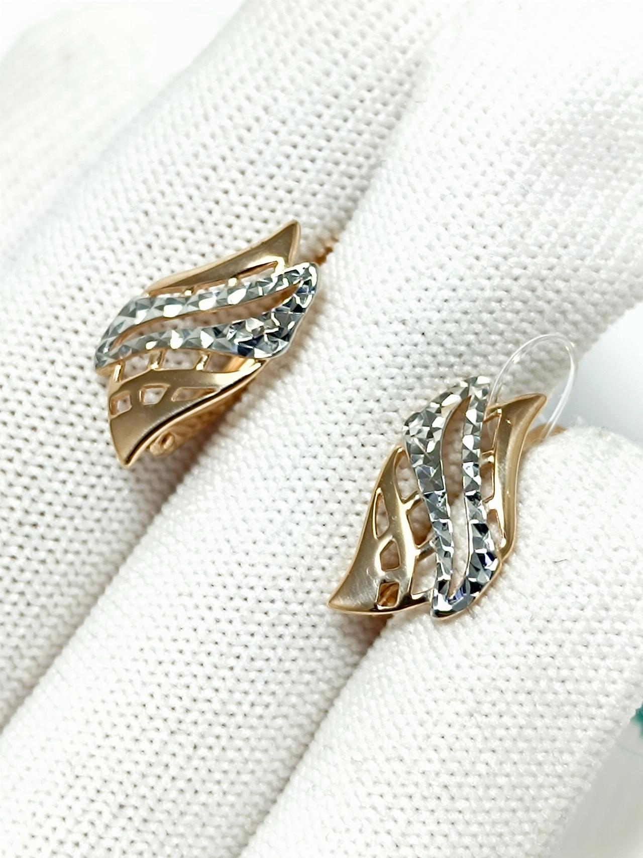 Золотые серьги женские