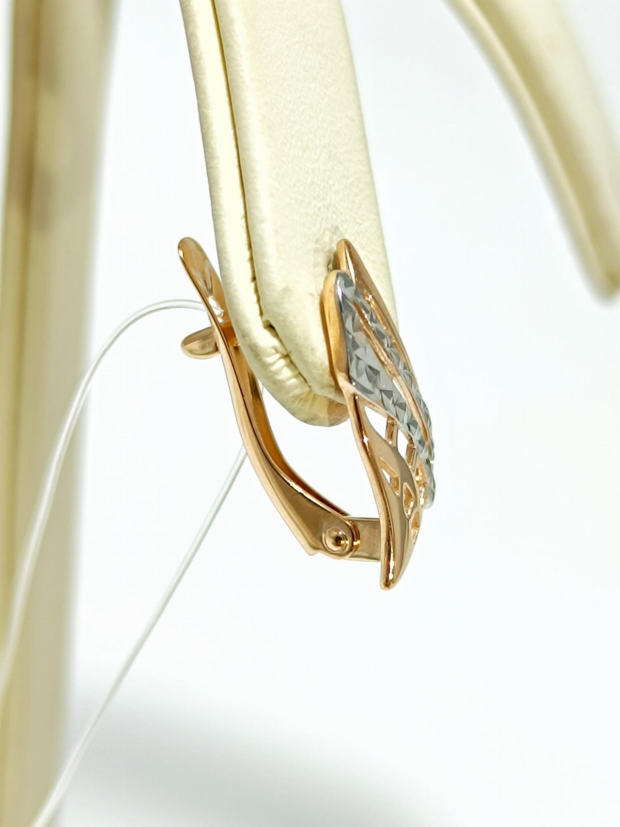 Золотые серьги женские