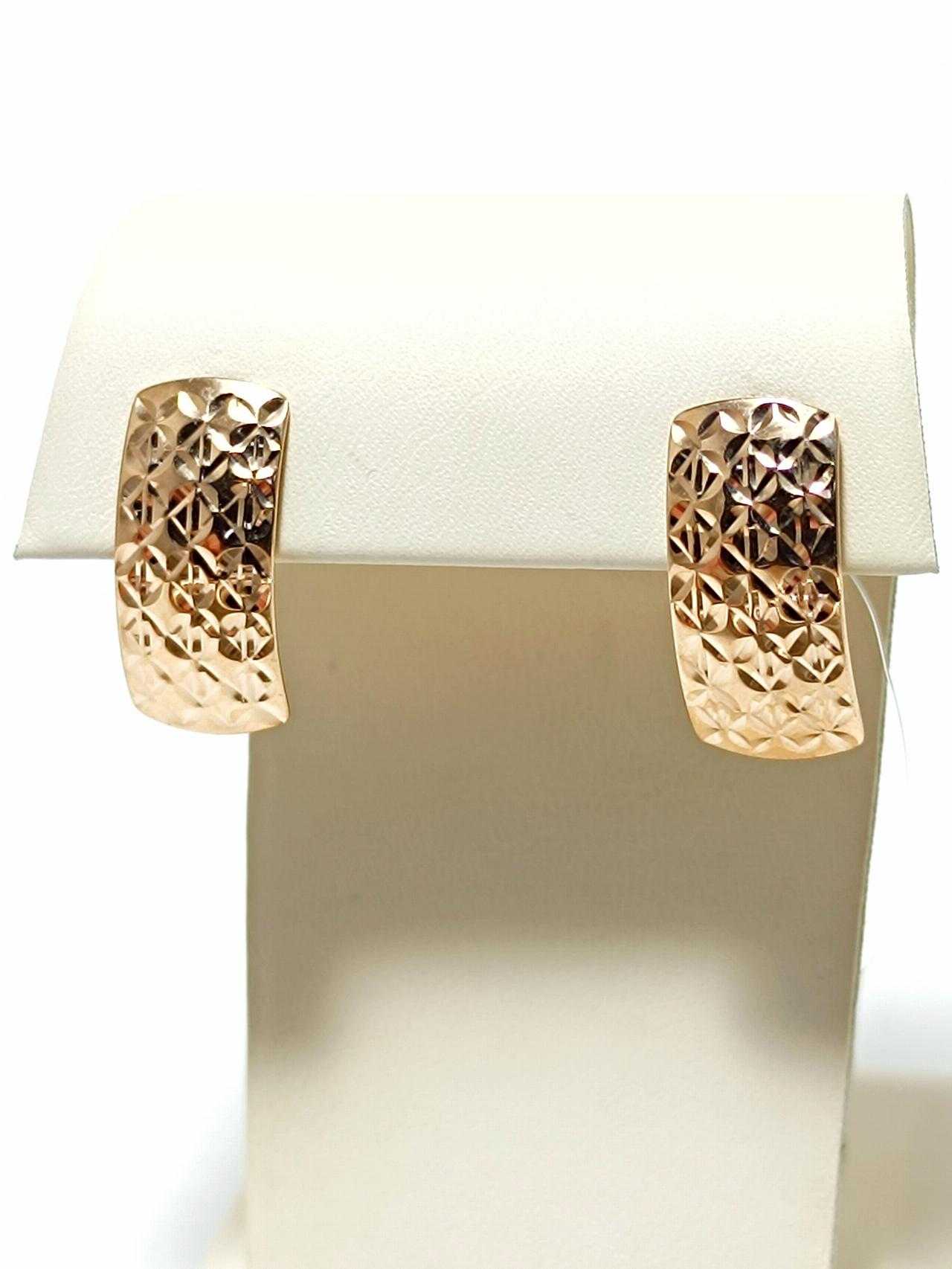 Золотые серьги женские