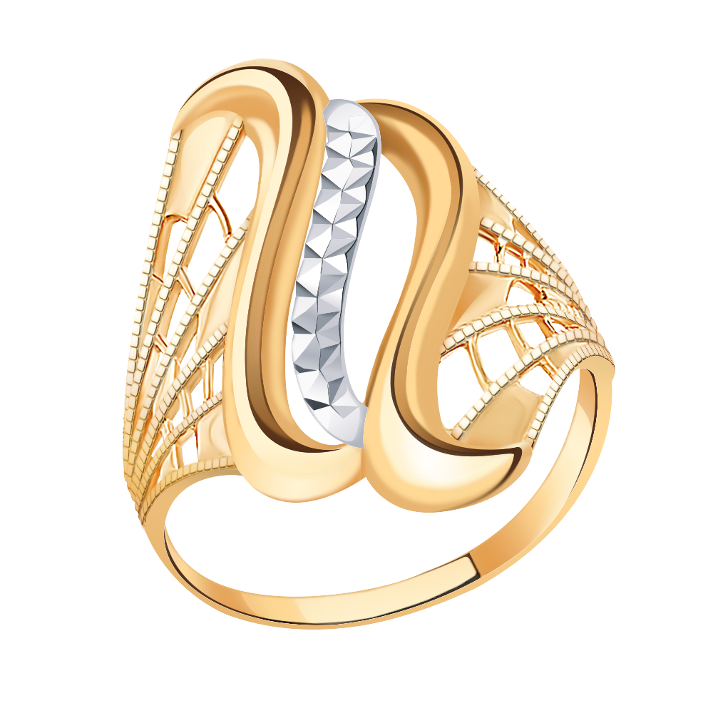 Золотое кольцо женское