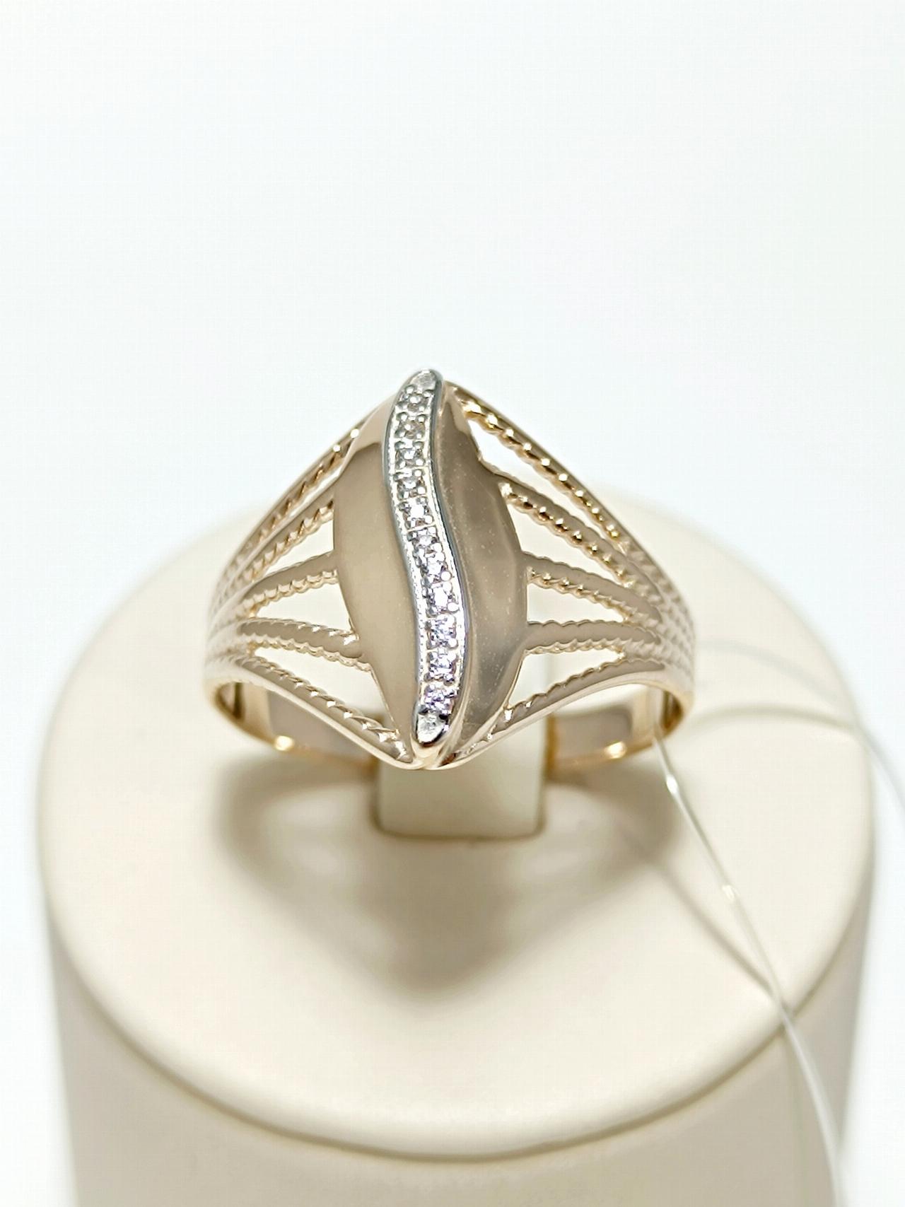 Золотое кольцо женское