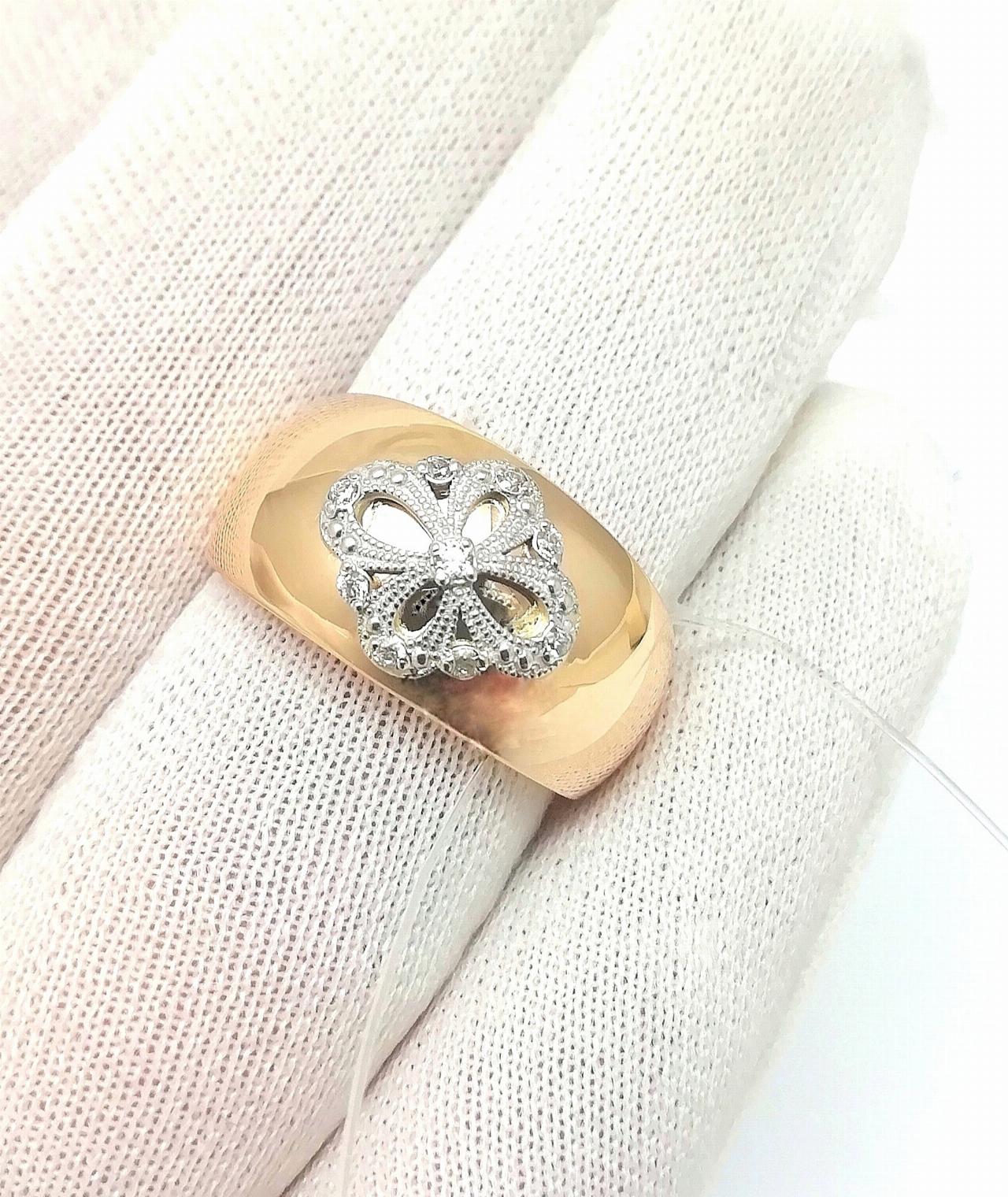 Золотое кольцо женское