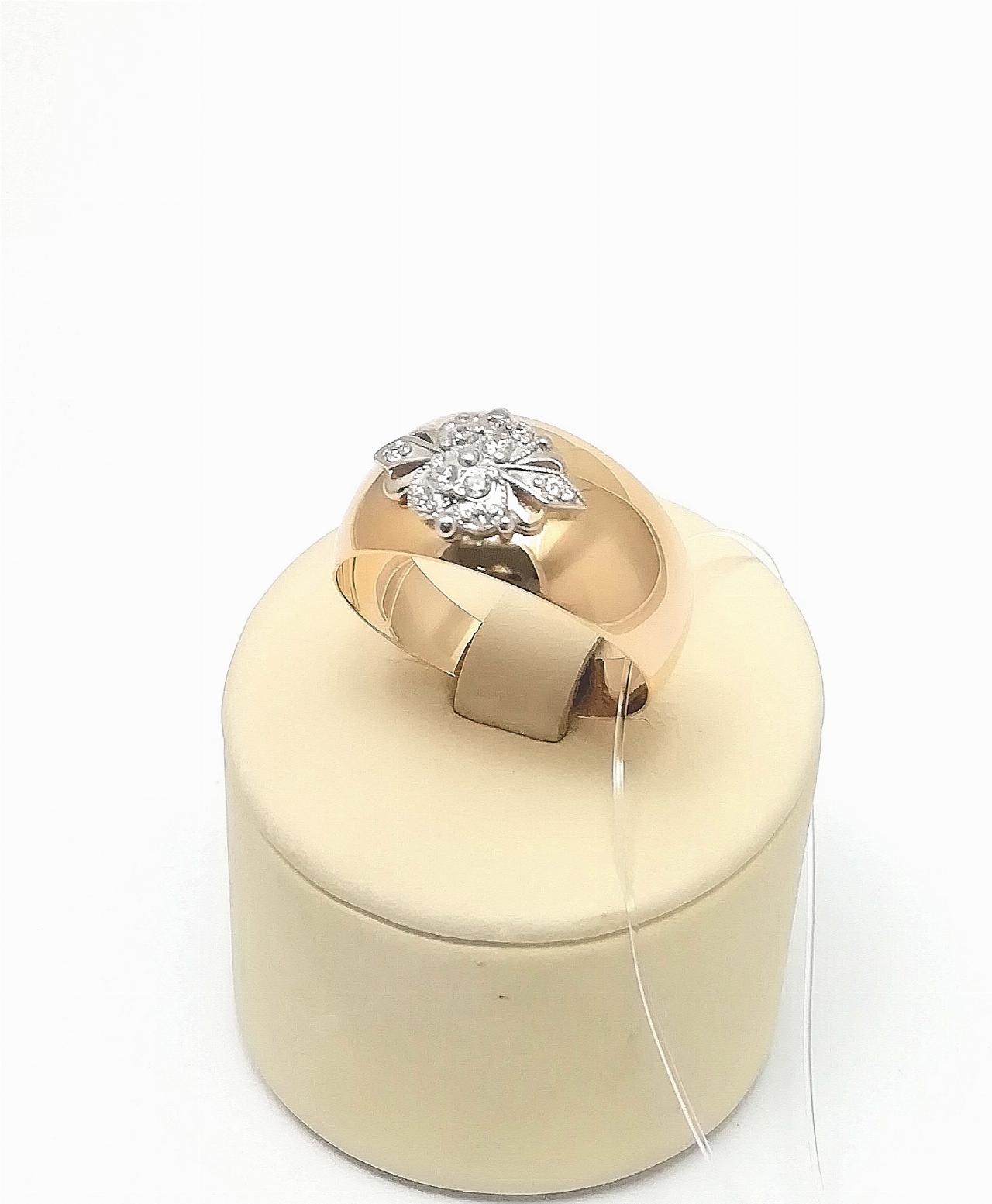 Золотое кольцо женское