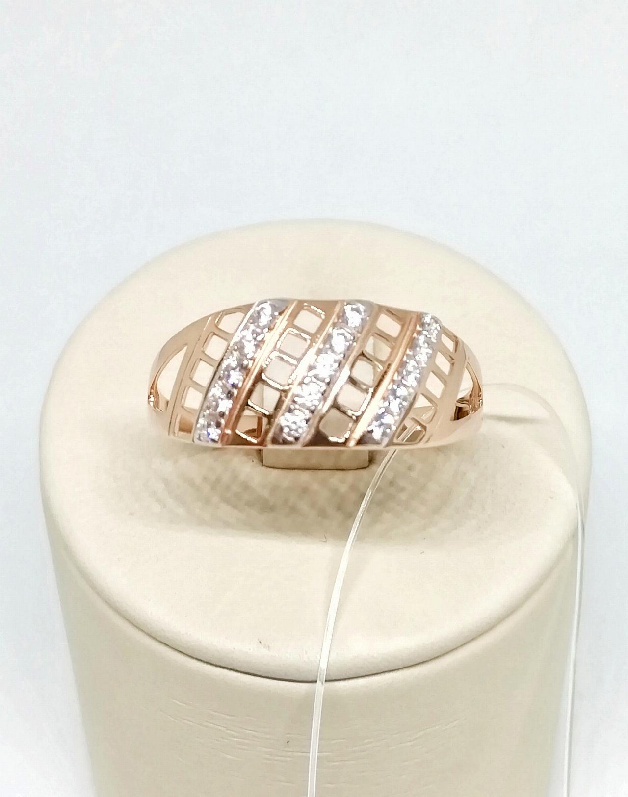 Золотое кольцо женское