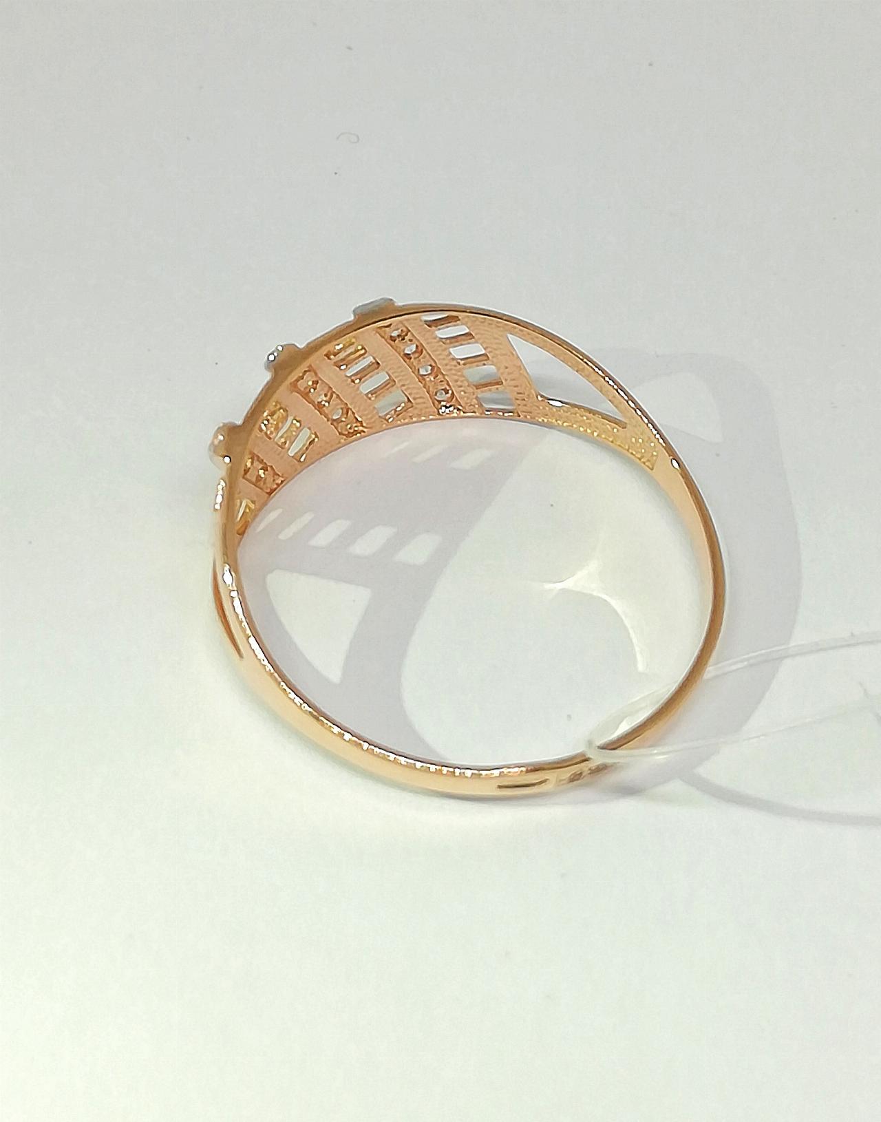 Золотое кольцо женское