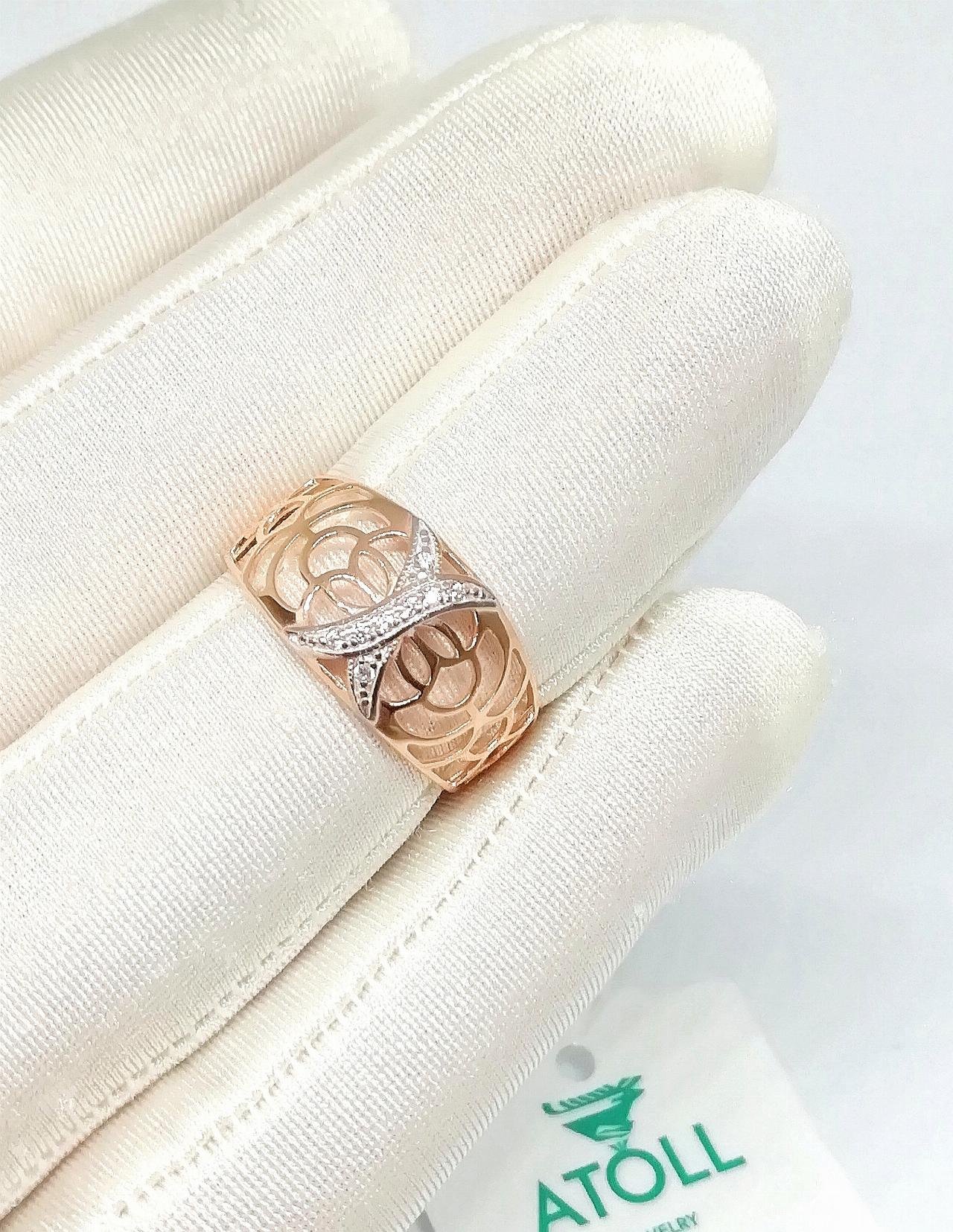 Золотое кольцо женское