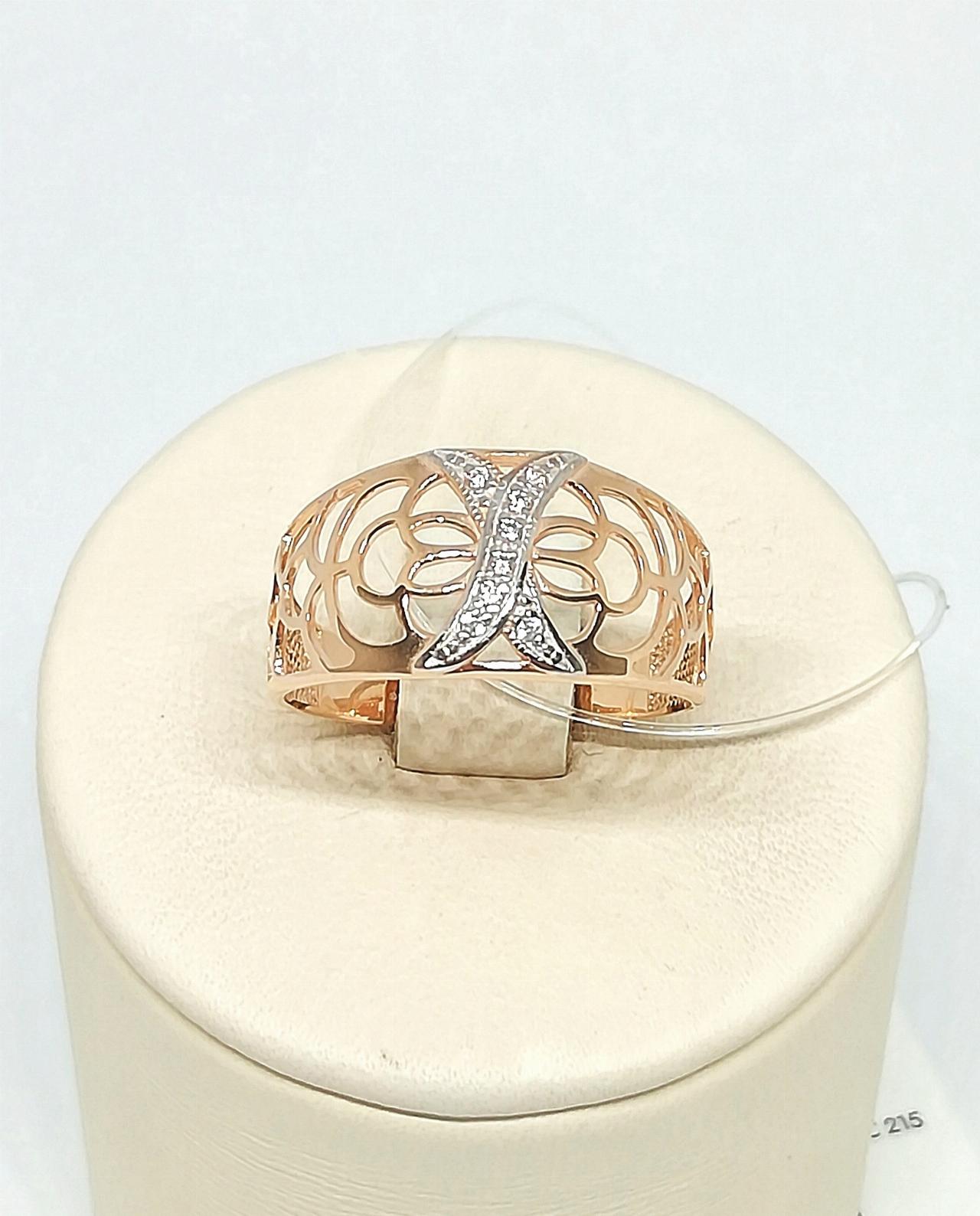 Золотое кольцо женское