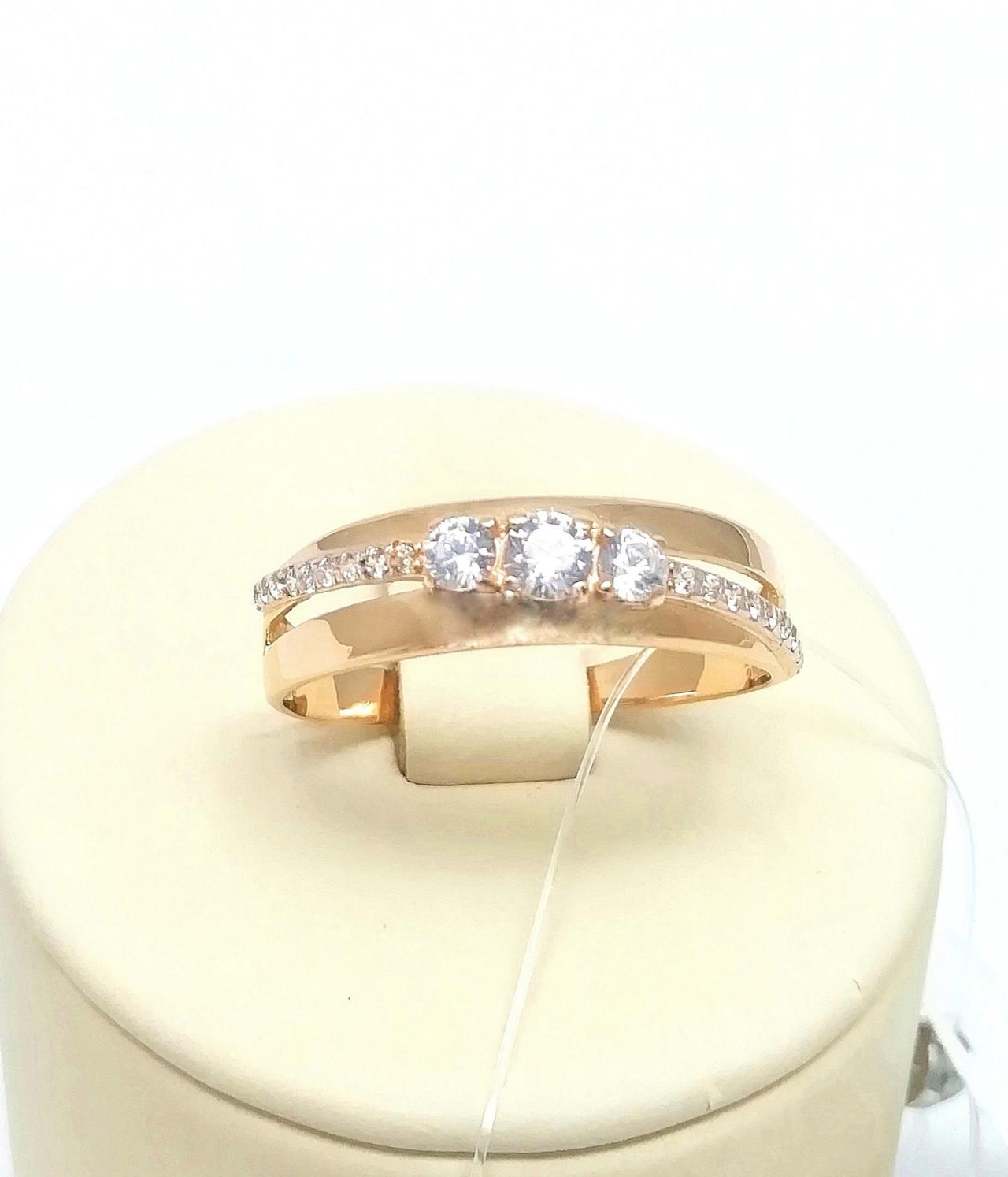 Золотое кольцо женское