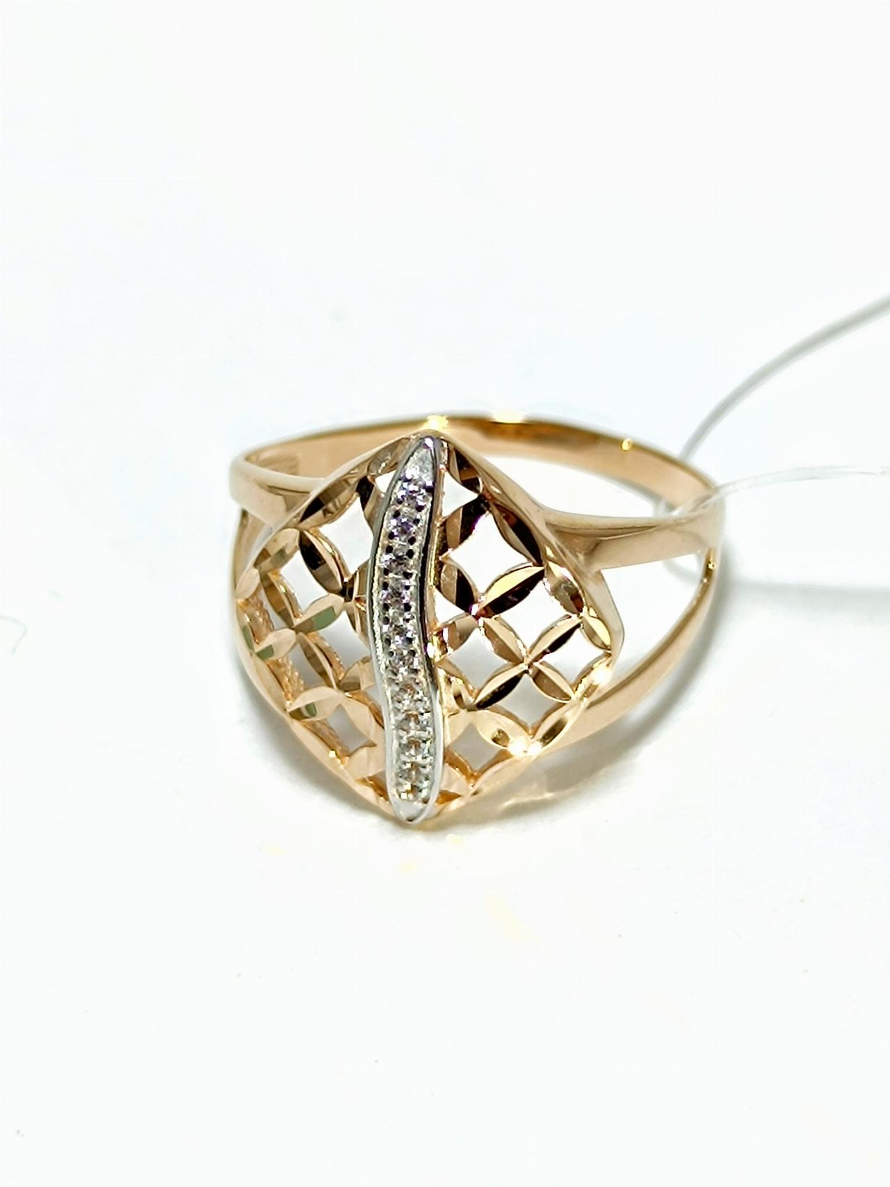 Золотое кольцо женское