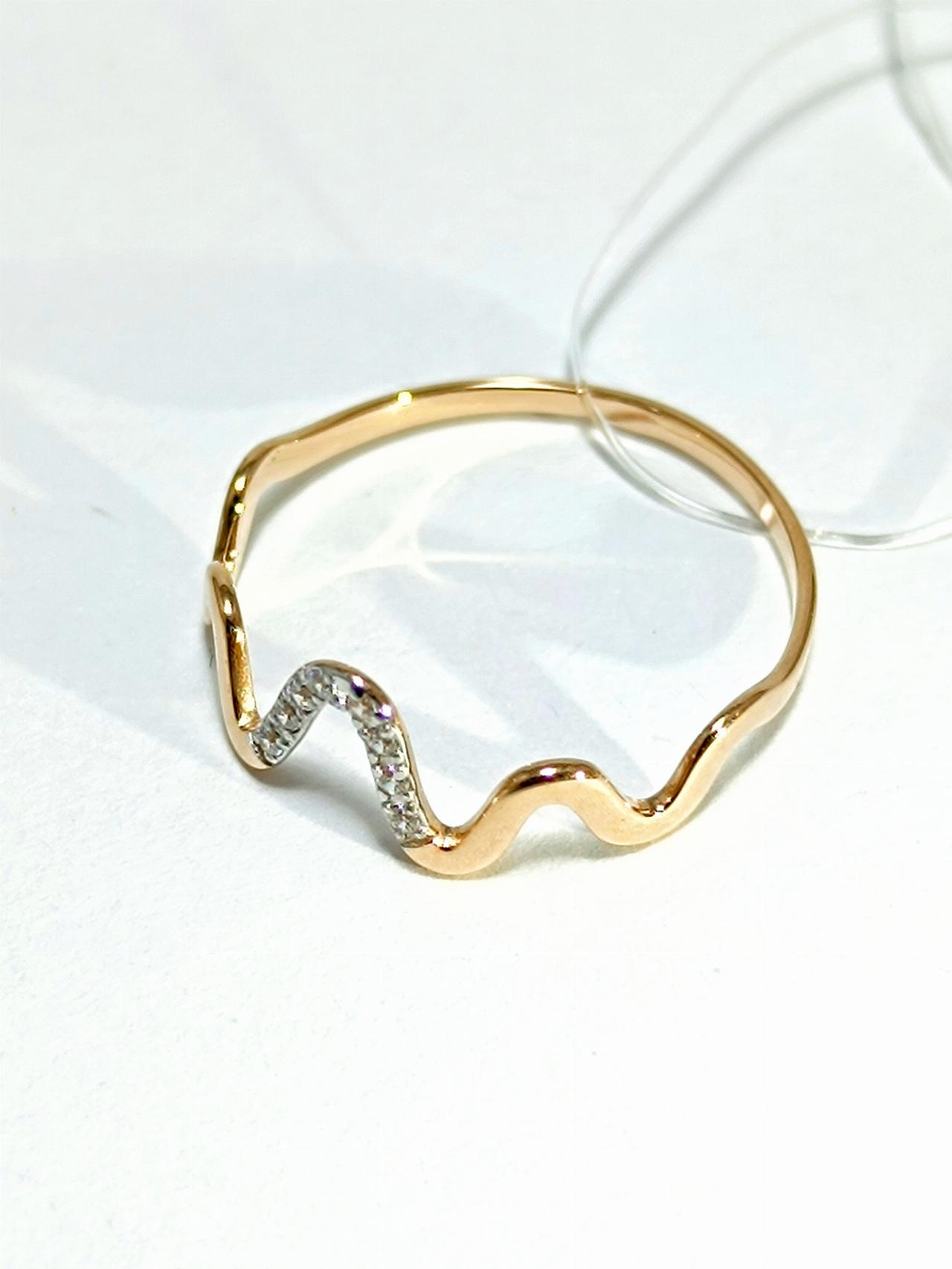 Золотое кольцо женское