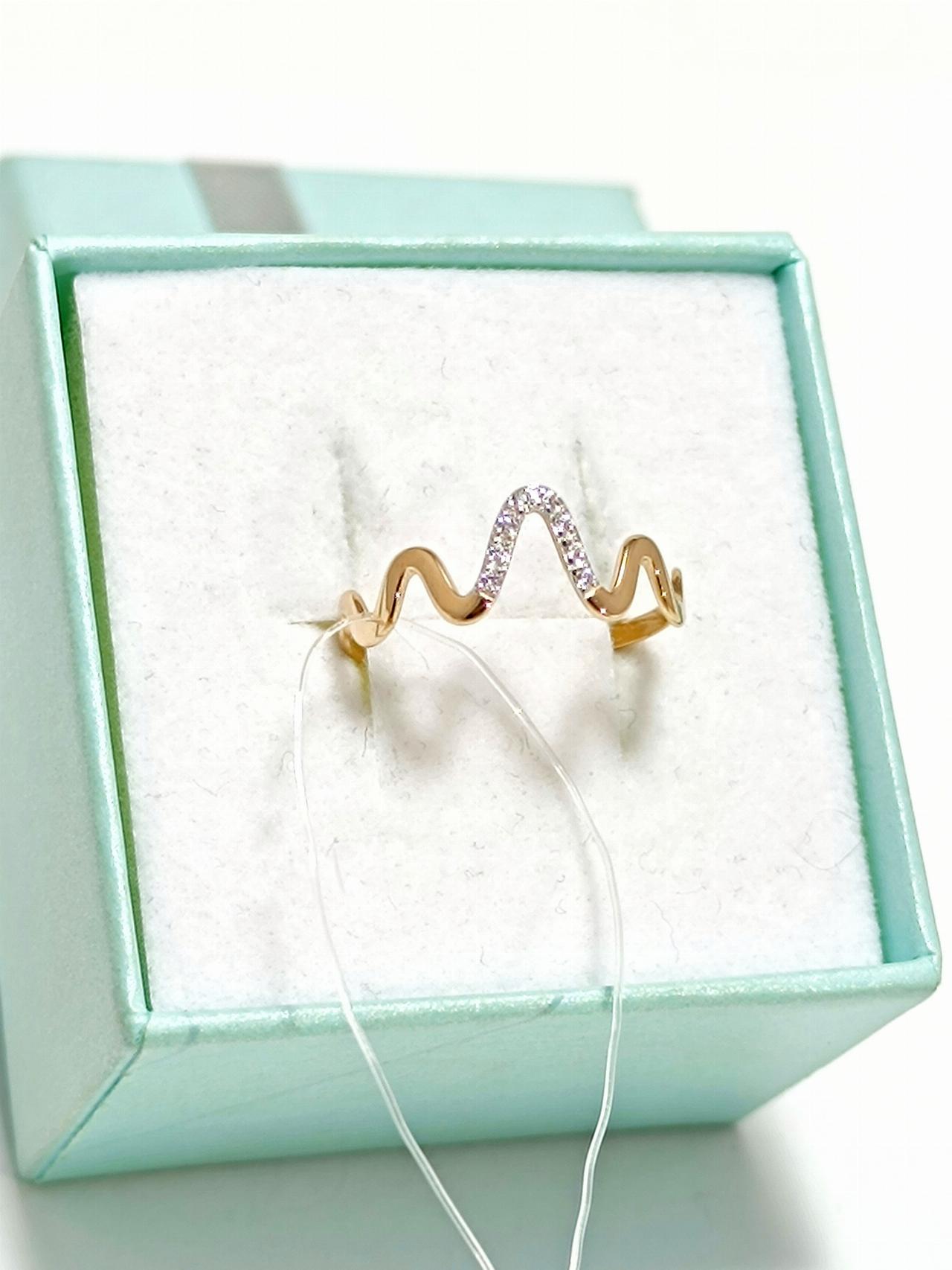 Золотое кольцо женское