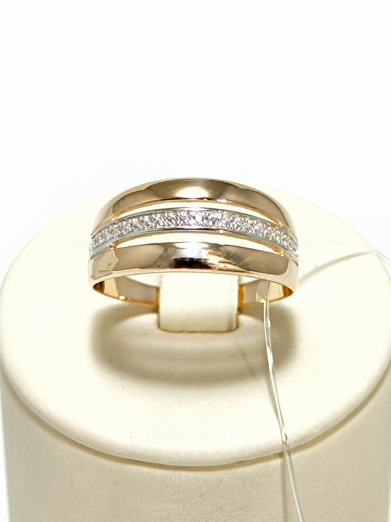 Золотое кольцо женское