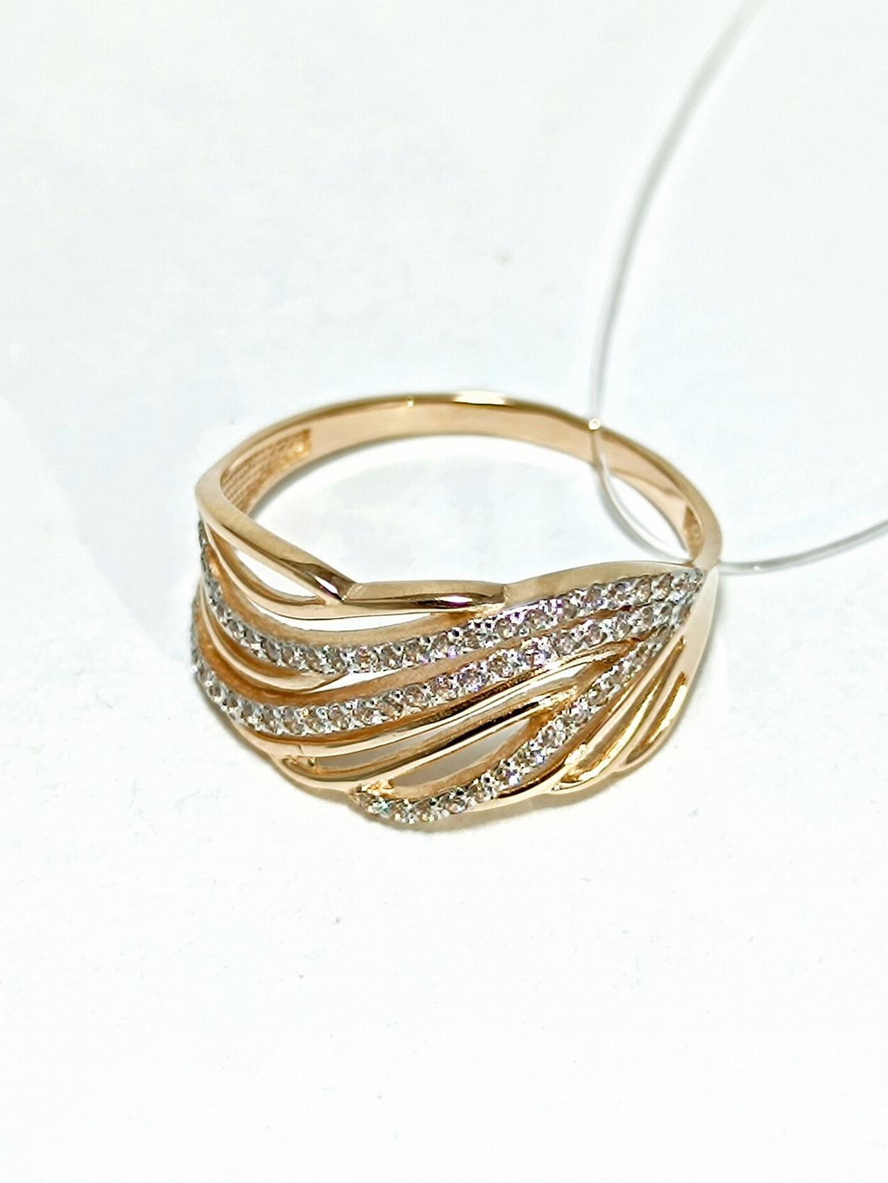 Золотое кольцо женское